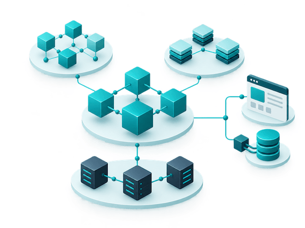 Macromodule Blockchain Development Architecture Illustration