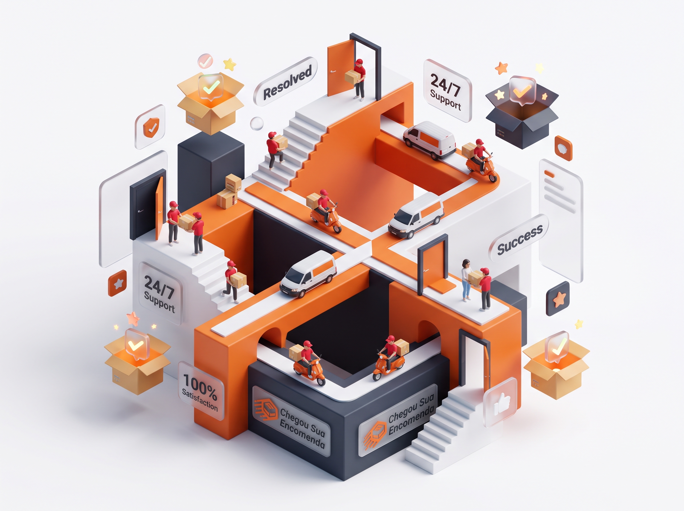 Custom package management and delivery software solutions