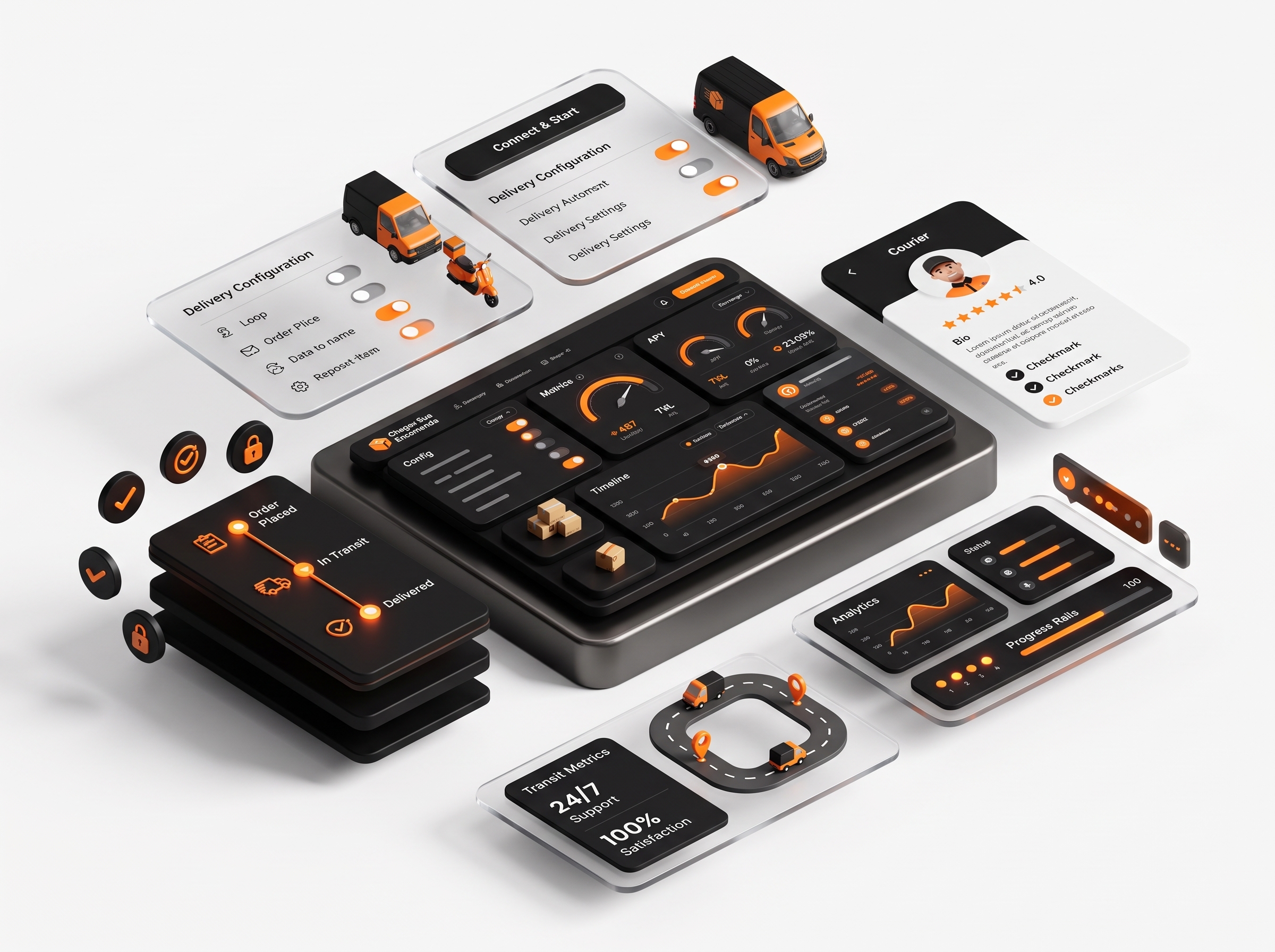 Market landscape graphic