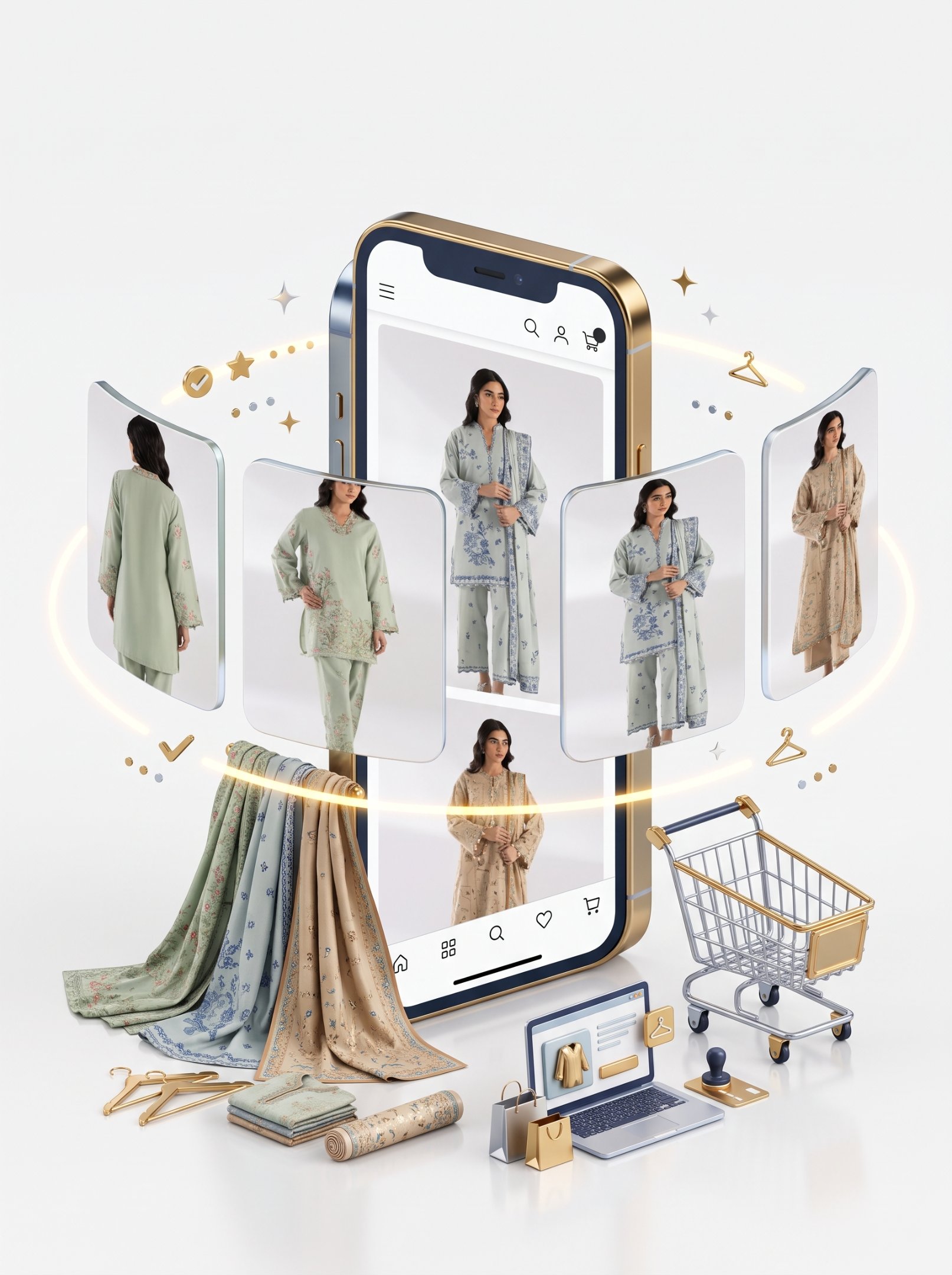 Our related solutions focus on building practical digital experiences around business goals, from customer-facing e-commerce websites to tailored software platforms. Explore relevant services to see how we can support your next product or retail project.