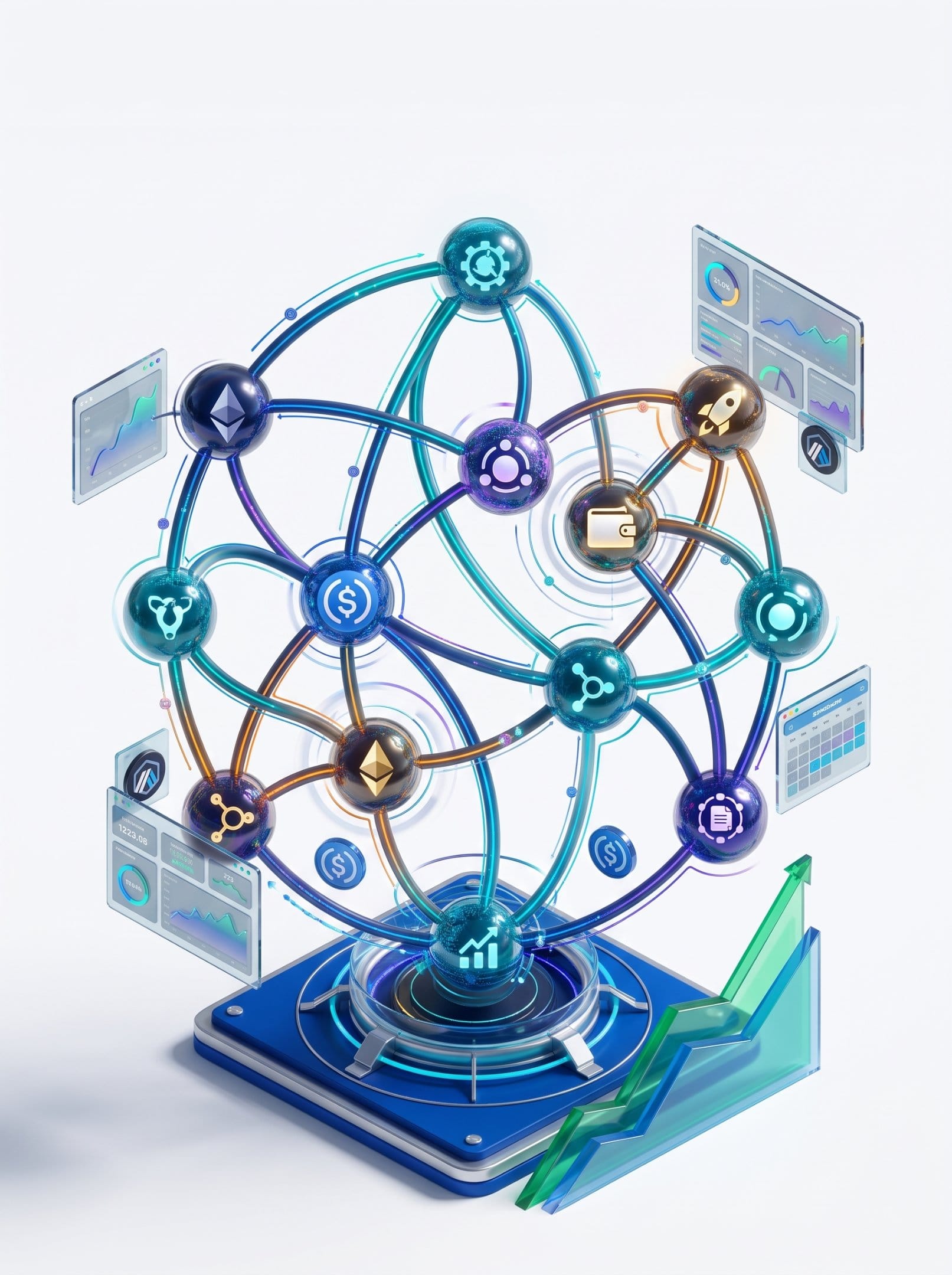 Factor strategy interface showing DeFi configuration workflow