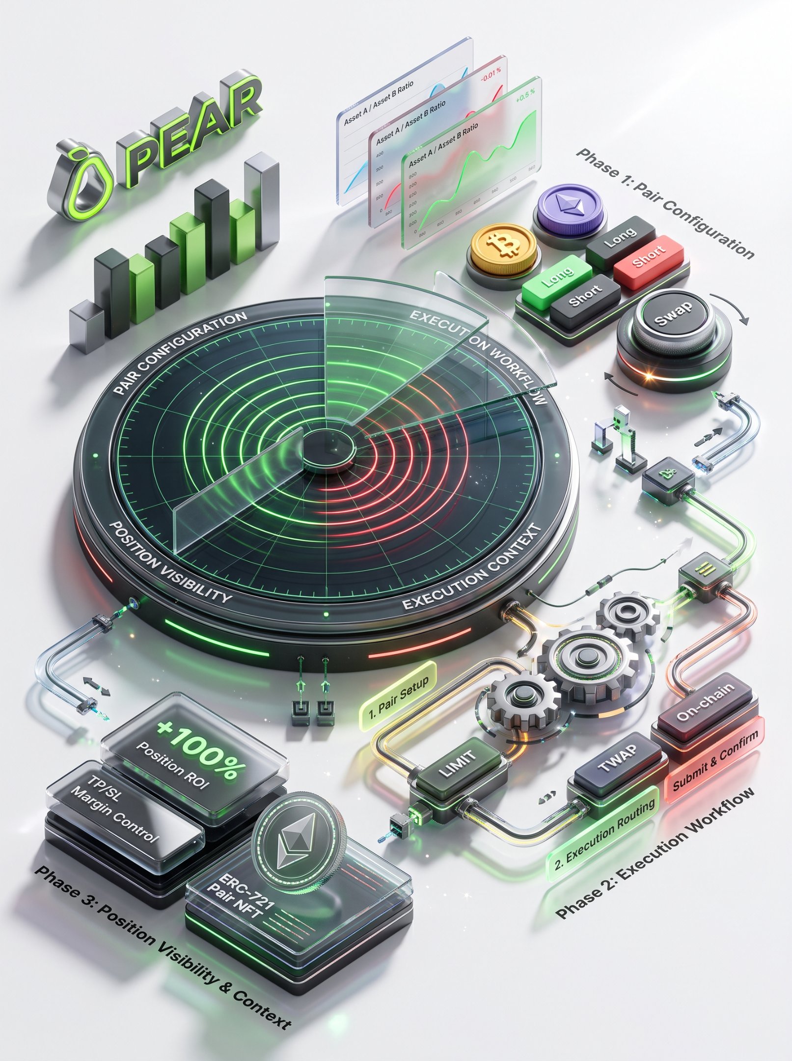 Pear Protocol pair-trading product insights and trading workflow