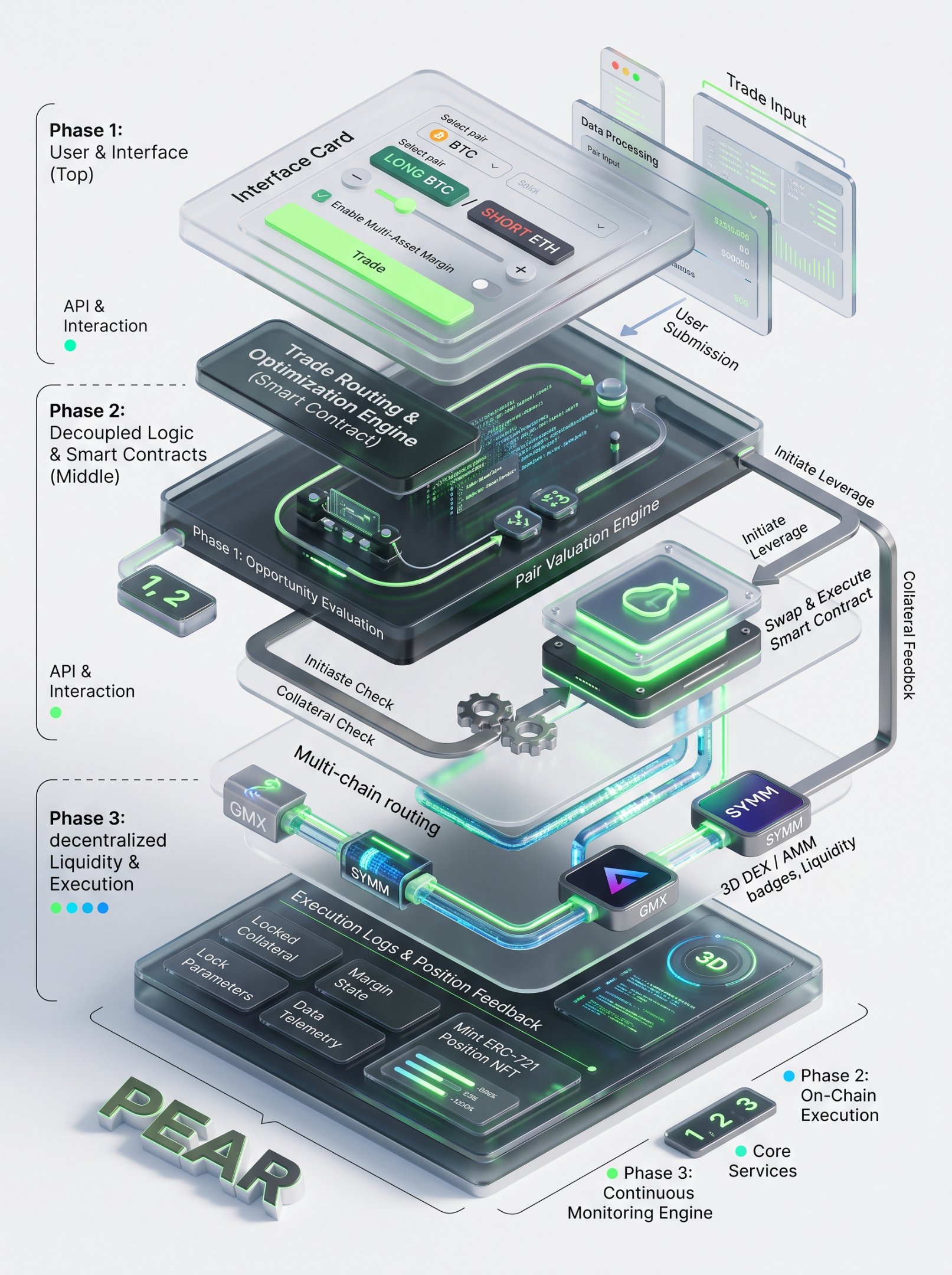 Pear Protocol trade setup, execution steps and position information workflow Security Features