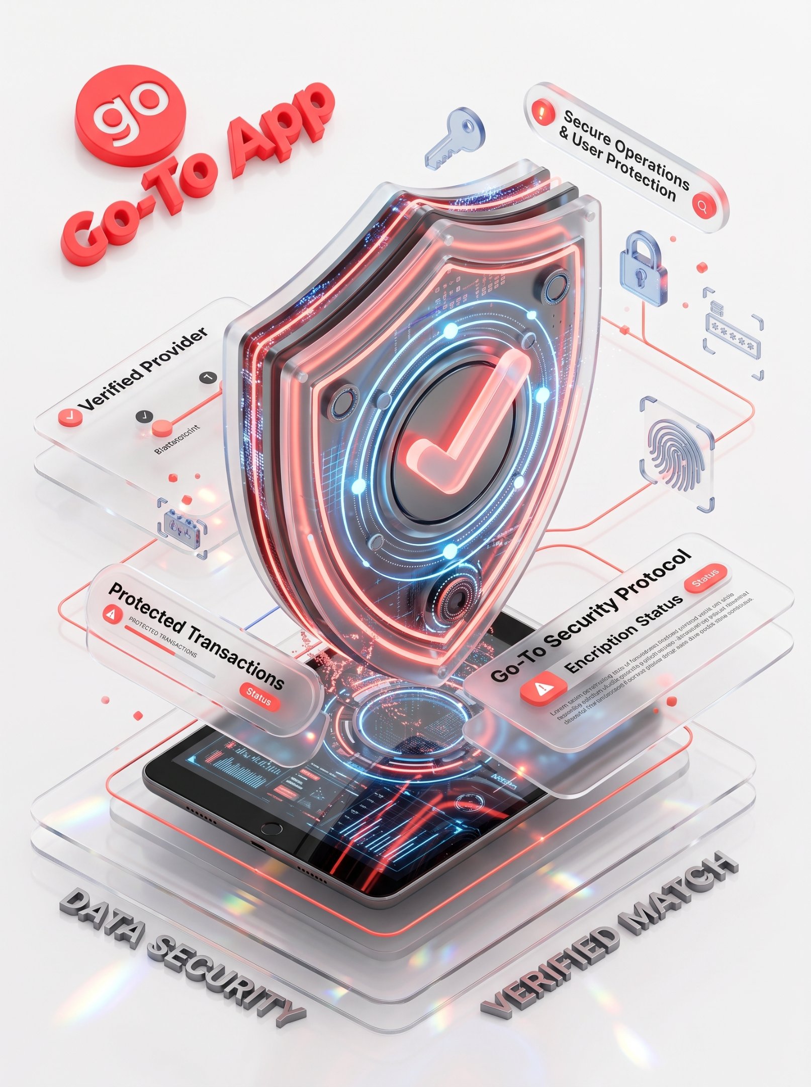 Go-To App functional architecture