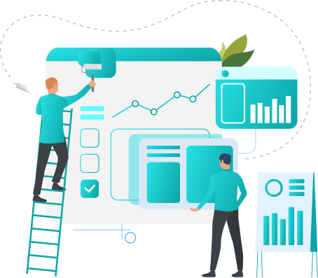 Blockchain Architecture Illustration