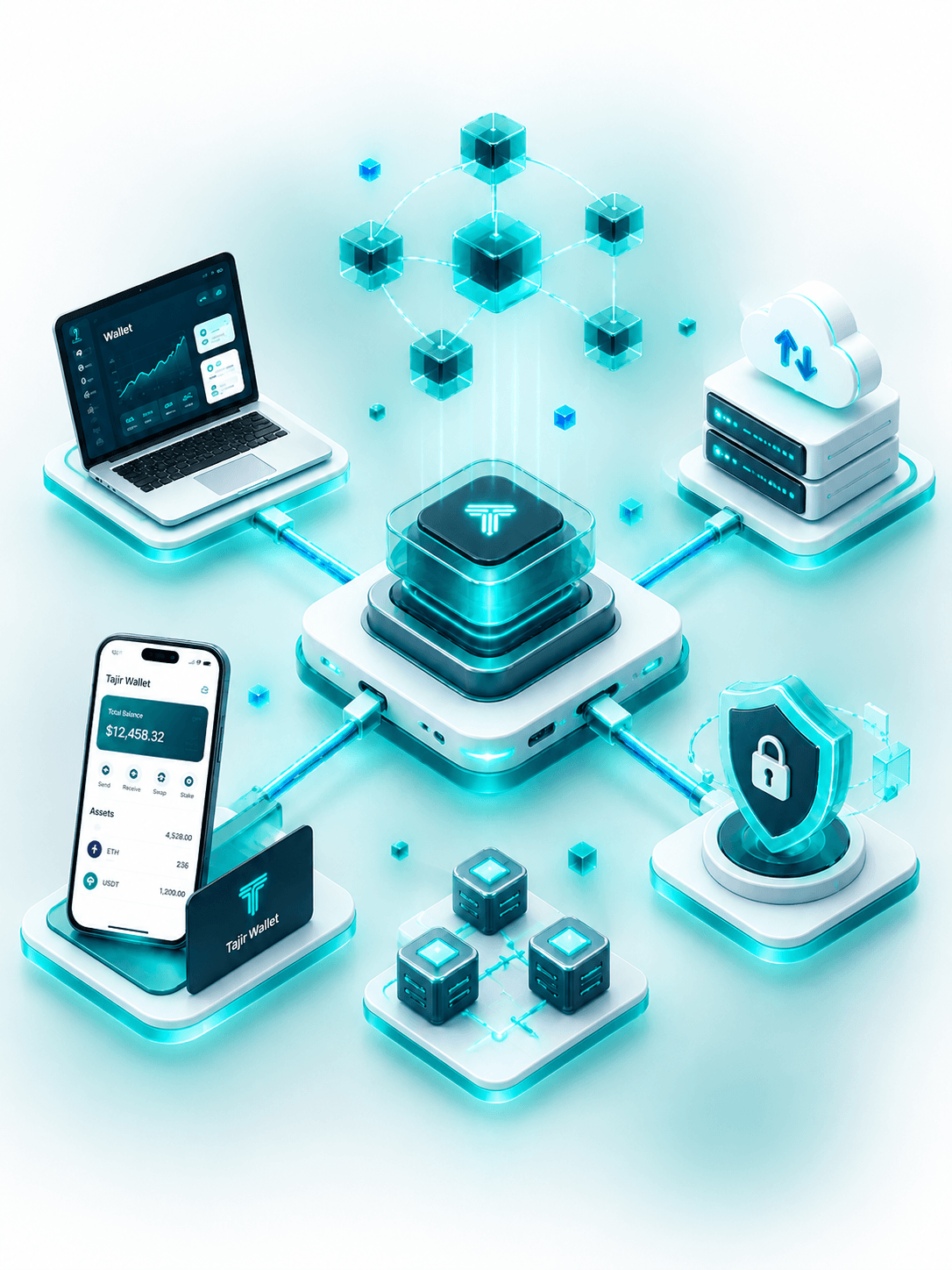 Tajir Mobile Cryptographic Interface